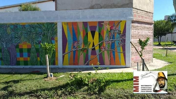 Coloreando la ciudad de GOYA con murales