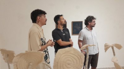 RITUALES A LA MÁQUINA de los artistas Gustavo Mendoza y Robin Baena.