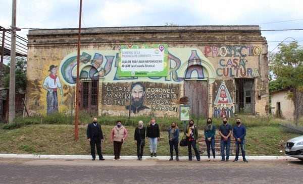 Remodelan una casa emblemática para Casa de Cultura